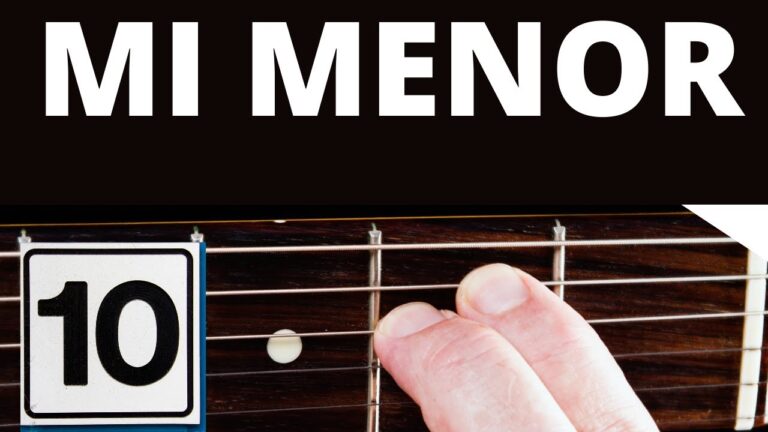 Aprende Cómo Tocar el Acorde de Mi Menor en la Guitarra Fácilmente