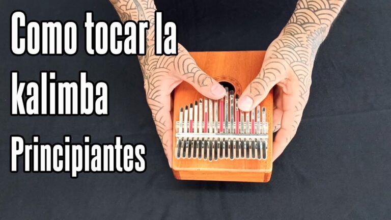 Aprende Cómo Tocar la Kalimba: Dominando el Instrumento Tranquilamente