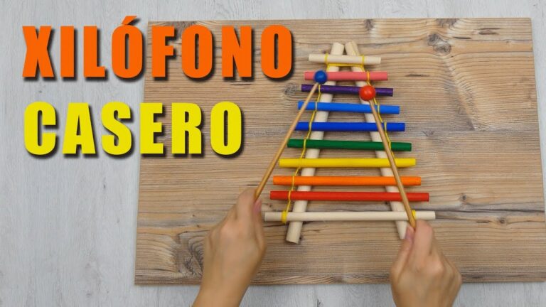 Construye tu propio xilofón: Aprende cómo construir un xilofón en casa