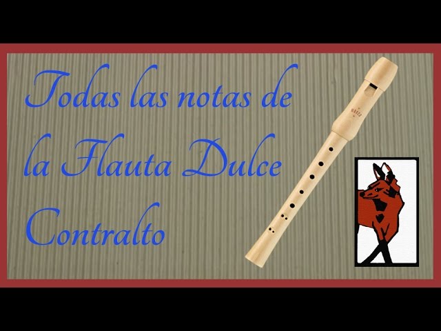 Dominando la Flauta Dulce Contralto: Aprende Cómo Tocar con Precisión