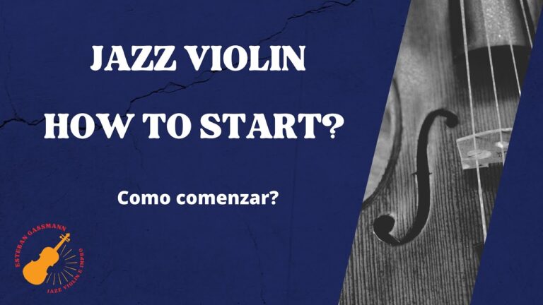 Cómo improvisar solos de jazz en el violín: técnicas clave