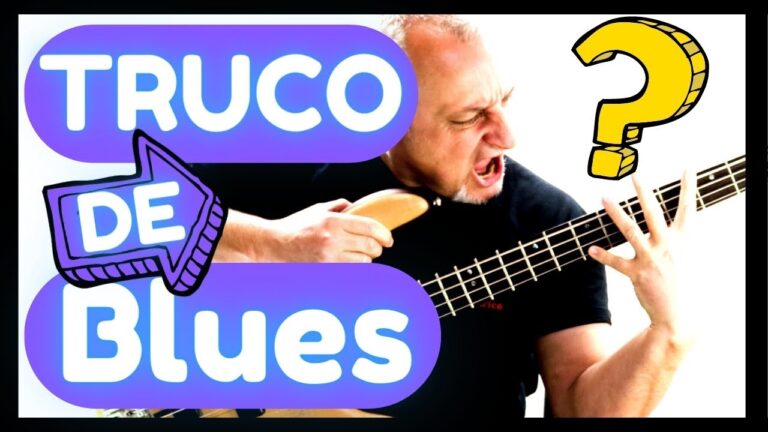 Mejores técnicas sobre cómo tocar solos de blues en el bajo eléctrico vertical