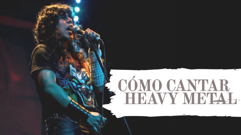 Técnica de canto en estilo de heavy metal para mejorar tu voz