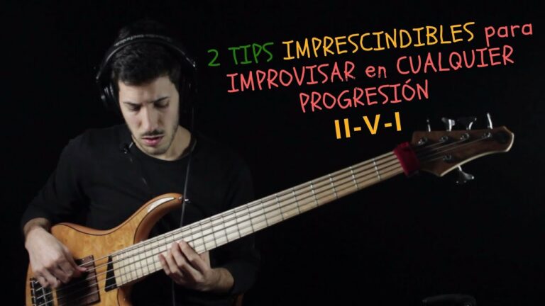 Cómo improvisar solos de jazz en el bajo eléctrico horizontal