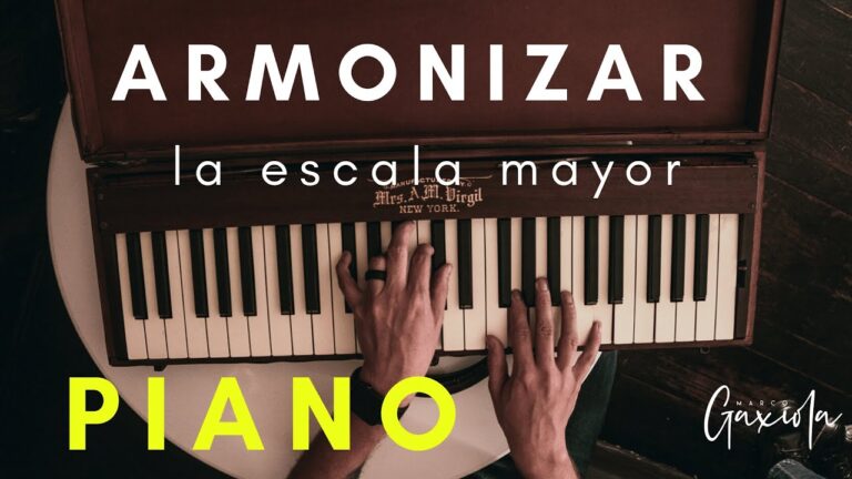 Cómo tocar la armonía en el piano fácilmente